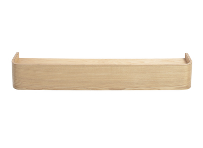 Etag&egrave;re murale bois clair fr&ecirc;ne L90 cm HOPE