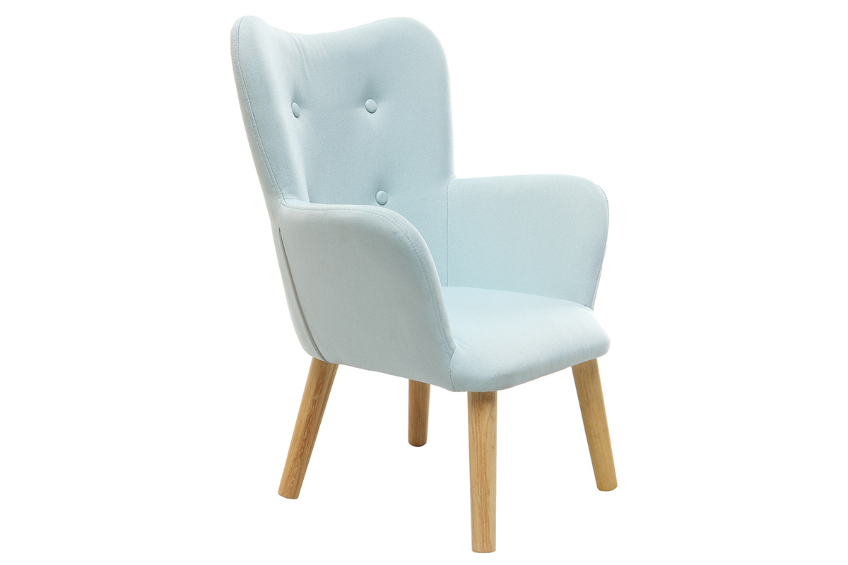 Fauteuil enfant design menthe � l'eau  BABY BRISTOL