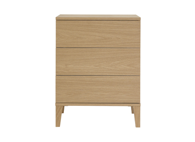 Meuble de salle de bain finition bois ch&ecirc;ne L60 cm FREDDY