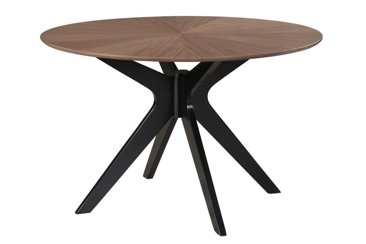 Table � manger design ovale noyer L160 cm DIELLI