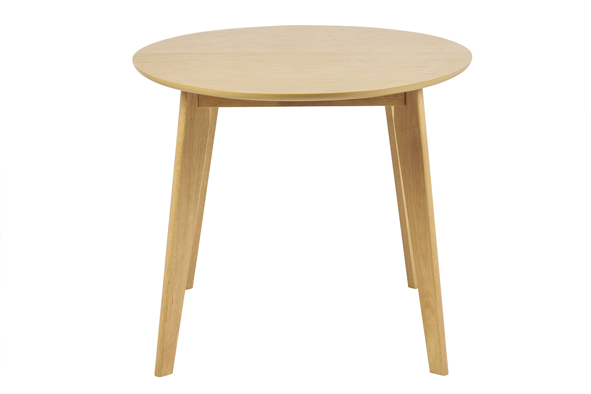 Table � manger extensible ovale en bois clair L150-200 cm MARIK