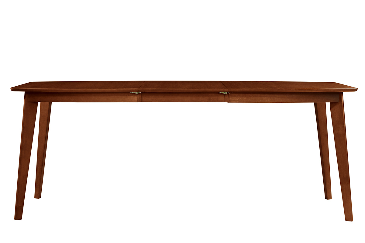 Table � manger extensible scandinave noyer L150-200 cm LEENA