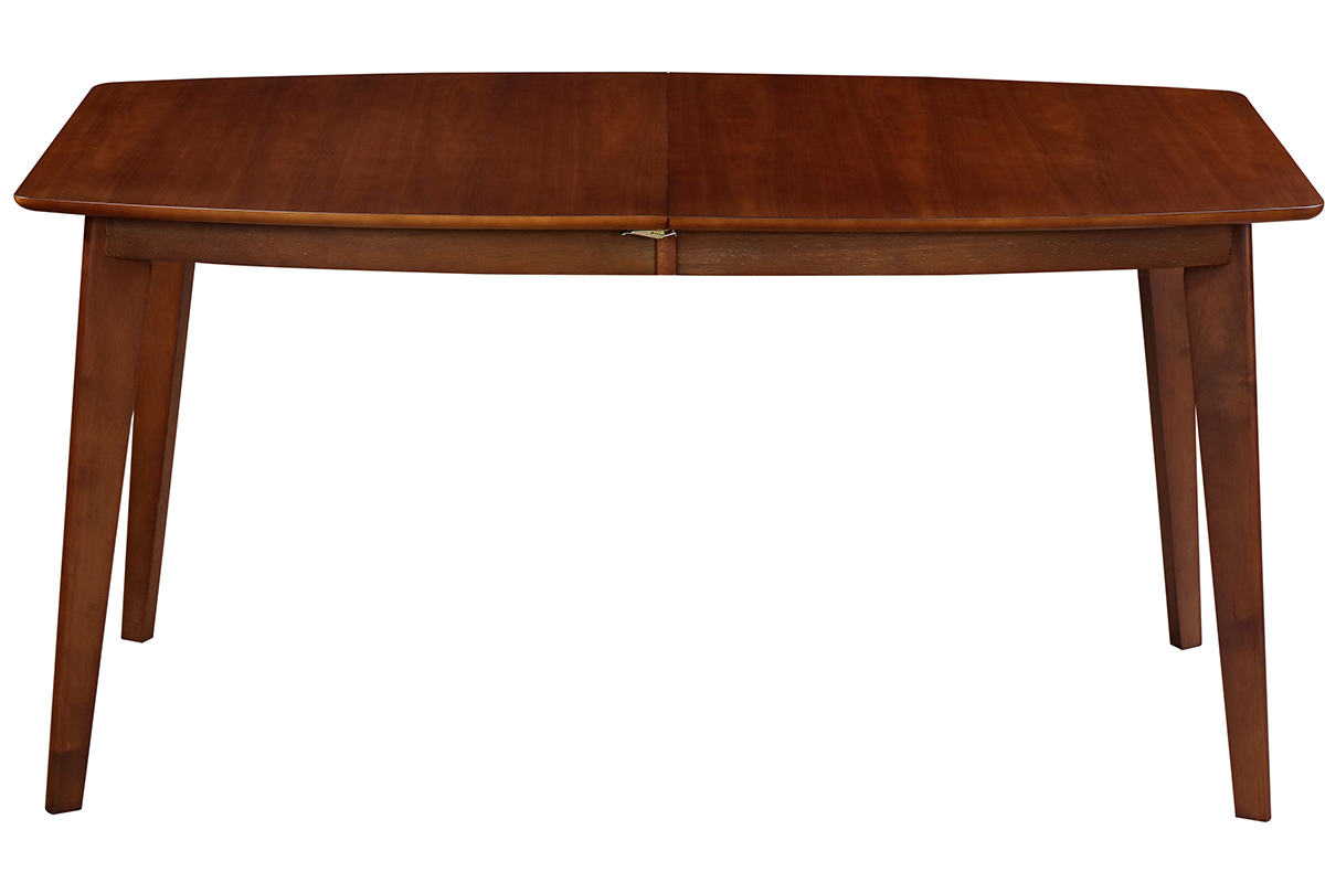 Table � manger extensible scandinave noyer L150-200 cm LEENA