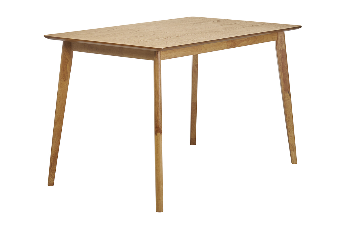 Table � manger scandinave finition fr�ne L120 cm ELION