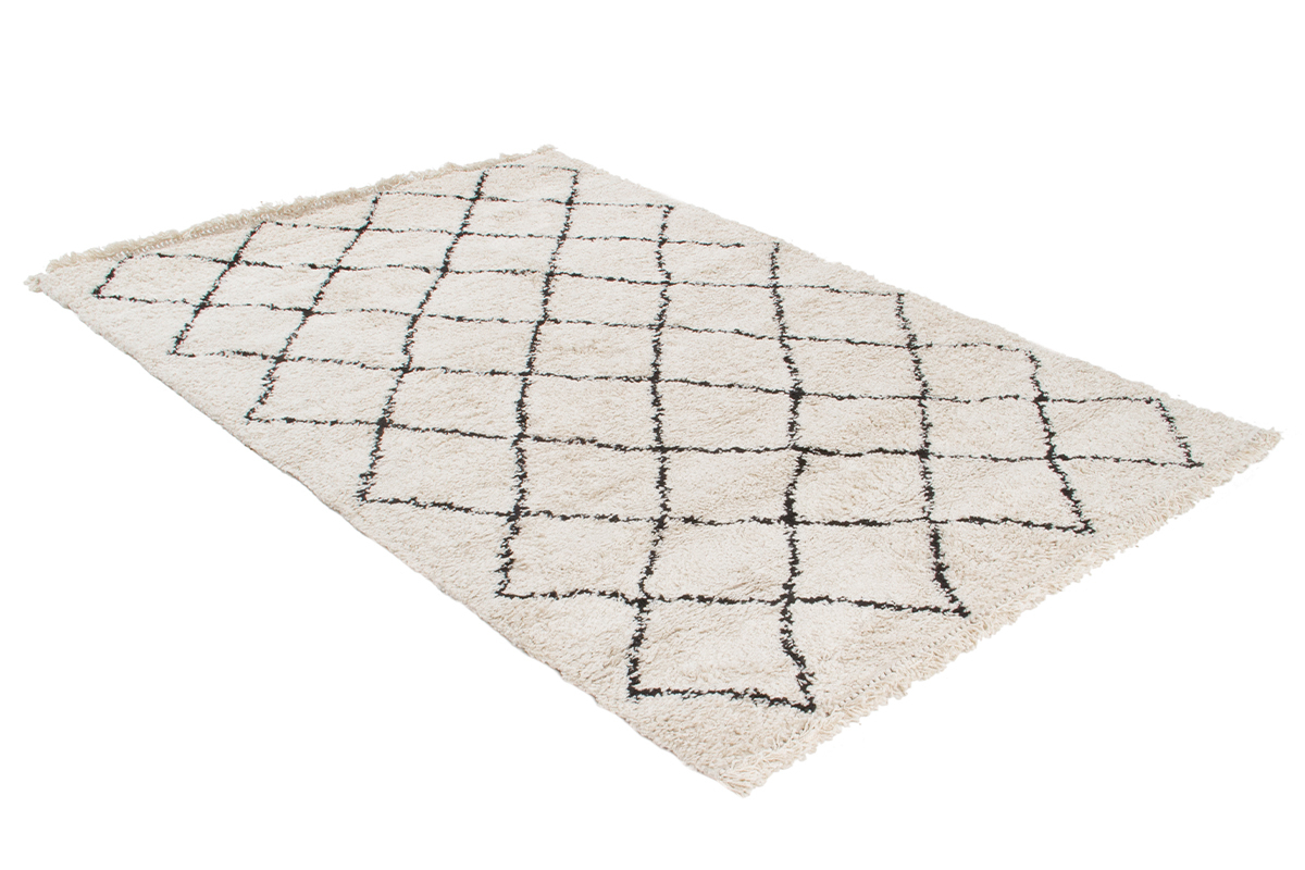 Tapis berbere �cru 160 x 230 cm ZELIA