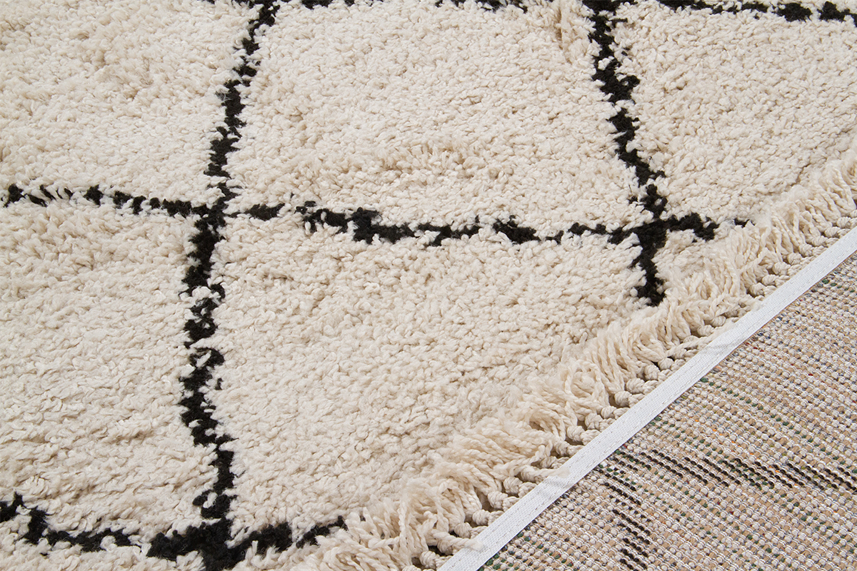 Tapis berbere �cru 160 x 230 cm ZELIA