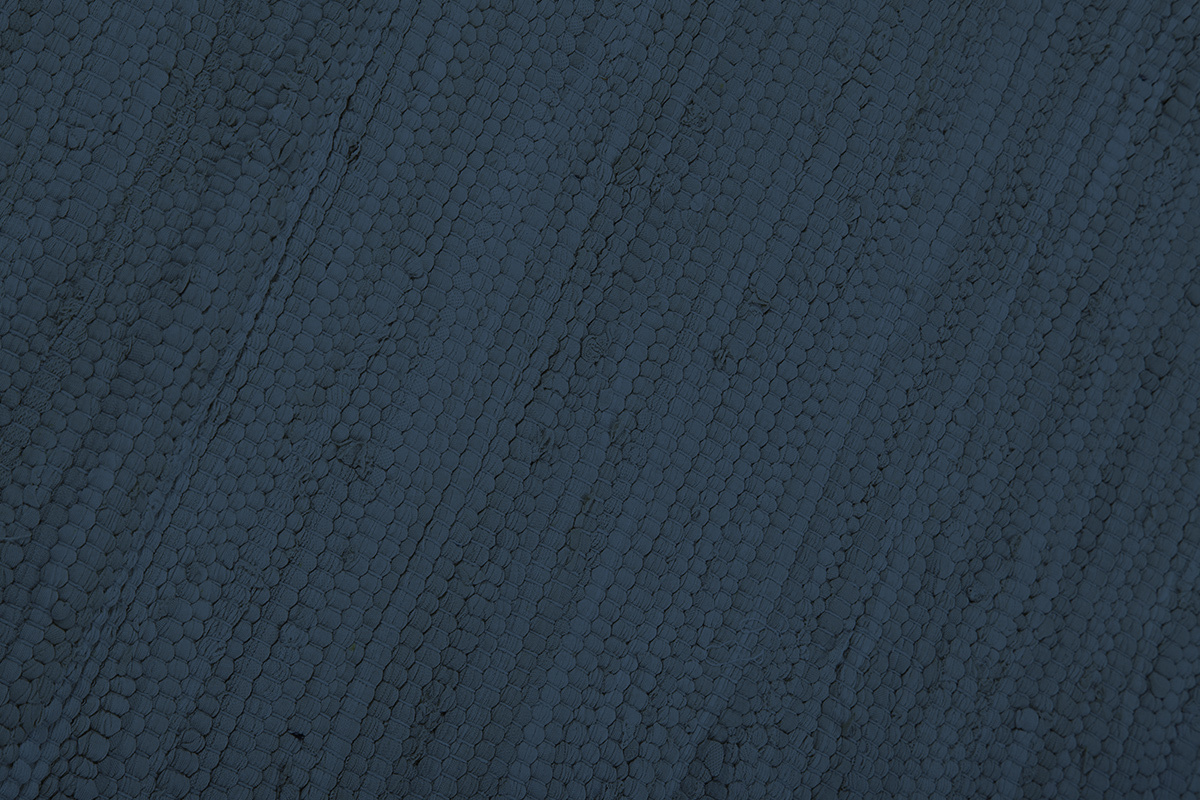 Tapis de couloir bleu fonc� 60 x 200 cm AUBAGNE