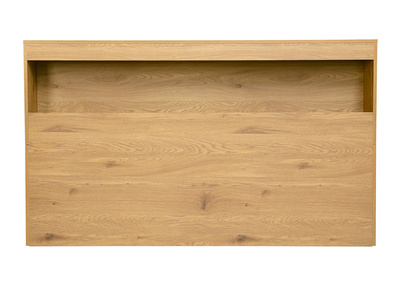 T&ecirc;te de lit avec rangements finition bois ch&ecirc;ne L170 cm SELENE