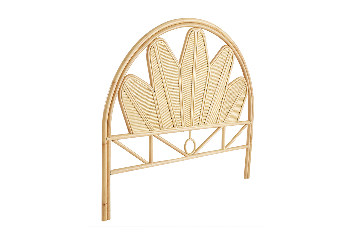 T�te de lit d�co en rotin L160 cm NALAH