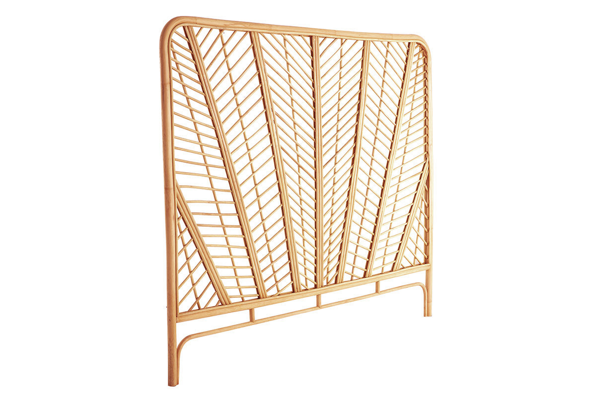 T�te de lit en rotin L162 cm GALON